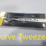 Kada Professional Precision Stainless Steel Curve Tweezer For Mobile Repairing