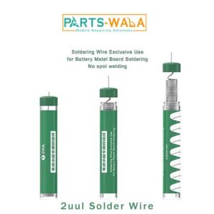2UUL Solder Wire Exclusive Usage for Battery Metal Board Welding No Need Spot Welding Machine Soldering Line Repairing