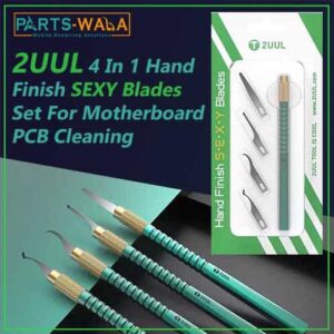 2UUL 4 In 1 Hand Finish SEXY Blades Set For Motherboard PCB Cleaning