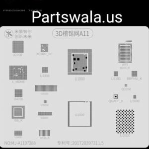 Mijing 3D Reball Stencil For iPhone A12-1/XS/XR