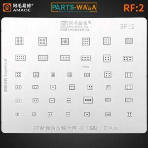 Amaoe RF2 Reballing Stencil for HI6005 CPU Multifunction Tool IC Chip Stencil