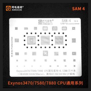 STENCIL FOR  SAMSUNG A520/A310/S5 MINI/A7/A5/A3/J7  SAM4