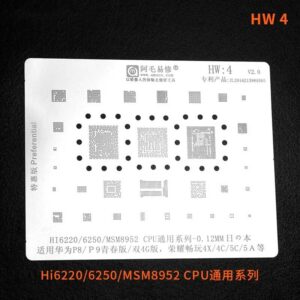 Stencil for Huawei P8 P9 Honor 4X/4C/5A/5C HI6220 MAM8952 HW:4