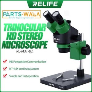 RELIFE RL-M3T-B1 Trinocular Stereo Microscope