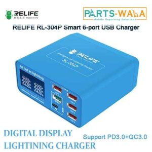 RELFIE RL-304P Multifunctional 6-Port Quick Fast Charger