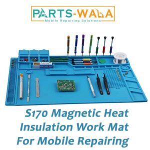 S170 Magnetic Heat Insulation Work Mat For Mobile Repairing