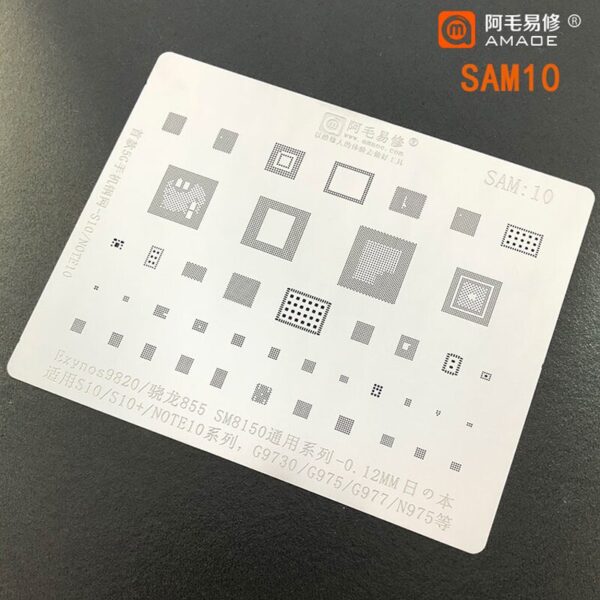 Amaoe Stencil SAM10 For SAMSUNG S10/S10+/Note10/G9730/G975/N975
