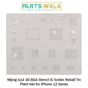 Mijing A14 3D BGA Stencil IC Solder Reball Tin Plant Net for iPhone 12 Series