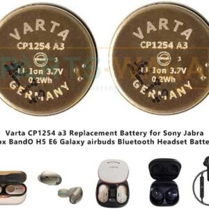 Varta CP1254 a3 Replacement Battery for Sony Jabra Rox BandO H5 E6 Galaxy airbuds Bluetooth Headset Battery