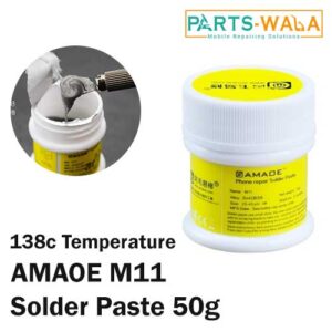 AMAOE M11 Solder Paste 50g 138 Low Temperature Tin Paste Flux For Mobile Phone PCB BGA SMD Repair Tools
