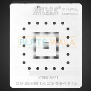 D76F0198F1 BGA Stencil Car IC Chip Reballing Solder Tin Plant Net Mesh Welding Heat Steel Mesh Rework Heating Template