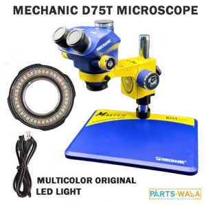 MECHANIC D75T-B11 Trinocular Stereo Microscope HD display Industrial 7X 50X Continuous zoom