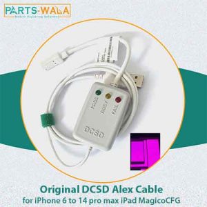 Original DCSD Alex Cable Engineering Serial Port Cable for iPhone 6 to 14 pro max iPad MagicoCFG