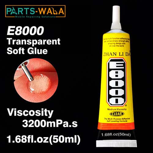 E8000 Liquid Clear Glue Strong Clothes Fabric Adhesive Mobile Phone Repair  DIY Metal Wood Tape Waterproof Repair Applicator Tool