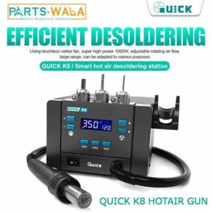 Quick K8 Rework Station Hot Air Gun Lead Free Desoldering Station 220V