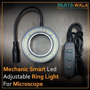 Mechanic LED Microscope Light USB Dust Proof Adjustable Smart Round for Phone BGA Repair Microscope