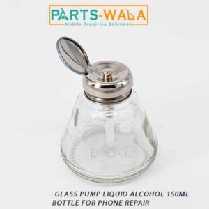 Glass Pump Liquid Alcohol 150ml Bottle For Phone Repair