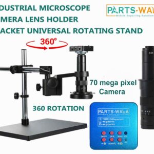 360 Rotation Stand Microscope With 70MP 4K 1080P Camera Microscope HDMI-compatible USB Magnifier for Welding Repair