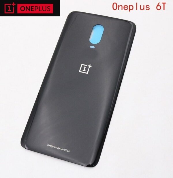 ONEPLUS 6T BACK HOUSING COVER -MIDNIGHT BLACK