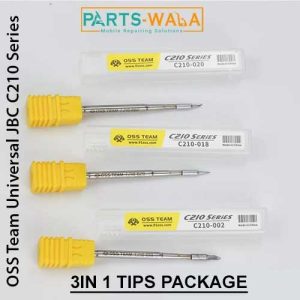 OSS Team C210 Tips 3in1 Soldering Iron Tipset For The T210 and Sugon T26 Series