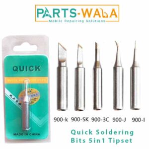 Original QUICK 900M Soldering Iron 5in1 Tipset