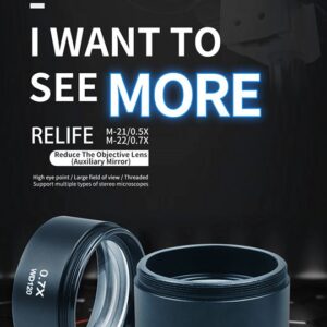 RELIFE M-21 0.5x 0.7x auxiliary lens (Any one lens)