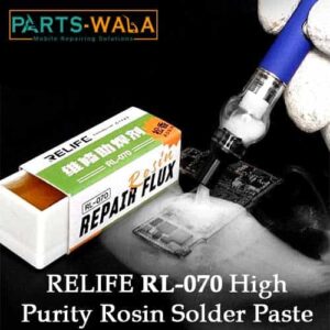 RELIFE RL-070 High-Purity Rosin Broza Solder Paste Welding Mobile Phone Auxiliary Soldering Oil Soldering Tin