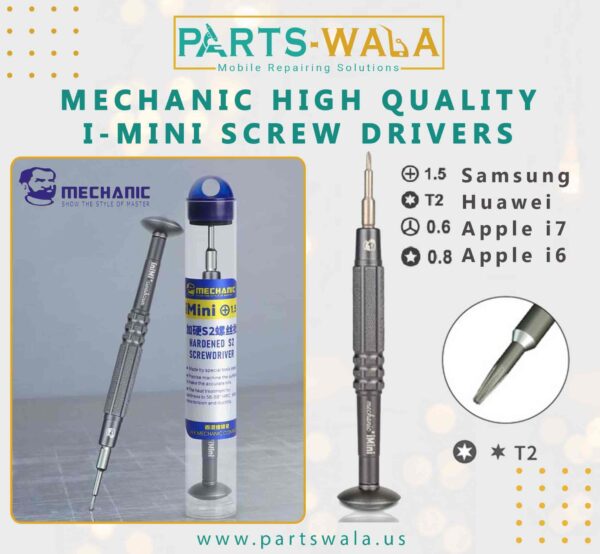 MECHANIC iMini Precision Magnetic T2 Screwdriver Tool for Mobile Phone Repair