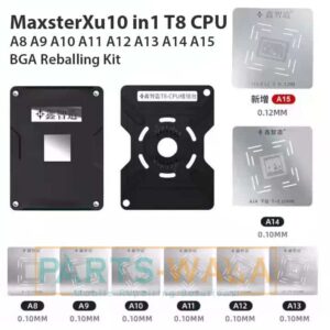 MasterXu10 in1 T8 CPU A8 A9 A10 A11 A12 A13 A14 A15 CPU BGA Reballing Kit Repair Tool Fixture