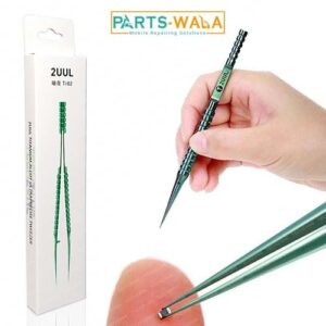 Ti01 2UUL Tweezer Straight Head Titanium Alloy Ultraprecise Tweezer For Micro-Soldering