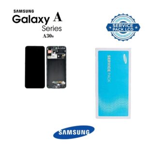 Samsung A30s lcd +Frame SM-A307F Black