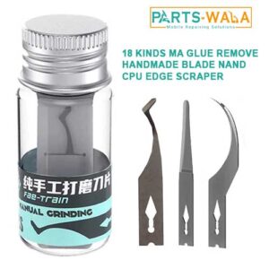 Ma Glue Remove Handmade Blade NAND CPU Edge Scraper 3 shape blade