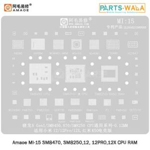 Amaoe MI15 BGA Reballing Stencil