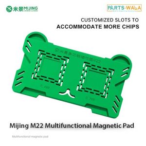 Mijing M22 Multi-function Magnetic Planting Tin Insulation Silicone Pad