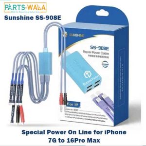 Sunshine SS-908E IP Series Boot cable Special Power On Line for iPhone 7G to 16Pro Max
