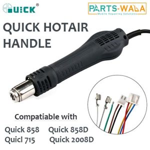 QUICK 857DW+ Lead Free Adjustable Hot Air Heat Gun With Helical