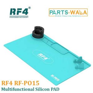 RF4 RF-PO15 Multifunctional High-Temperature Resistant Silicone Pad Mat with Storage Bracket