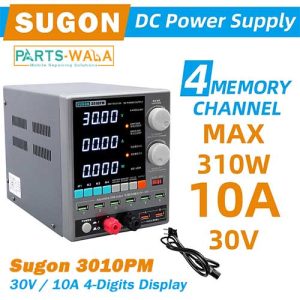 Sugon 3010PM 30V / 10A 4-Digits Display Adjustable Switching DC Power Supply