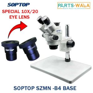 SOPTOP SZMN B4 Base binocular Microscope 7X-45X Continuous Zoom for Mobile Phone Repair