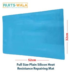 Blue Silicon Full Size Mat Heat resistance For Mobile Repairing