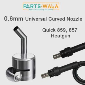 0.6mm Universal Curved Nozzle For 850 Series Heatgun Quick 859, Quick 857