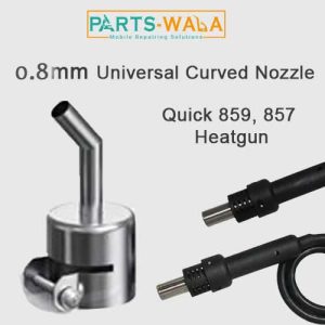 0.8mm Universal Curved Nozzle For 850 Series Heatgun Quick 859, Quick 857