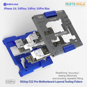 MiJing C22 Pro Motherboard Middle Layer Testing Fixture for iPhone 14 / 14Plus / 14Pro / 14Pro Max