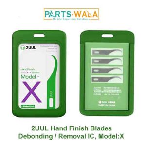 2UUL Hand Finish Blades For Phone Screen Debonding / Removal IC, Model:X