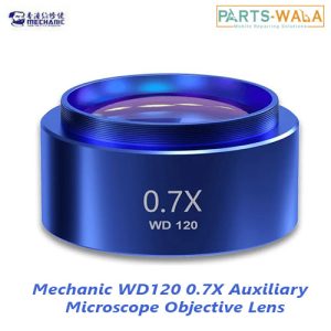 Mechanic WD120 0.7X Auxiliary Objective Lens for Trinocular Mobile Repairing Microscope