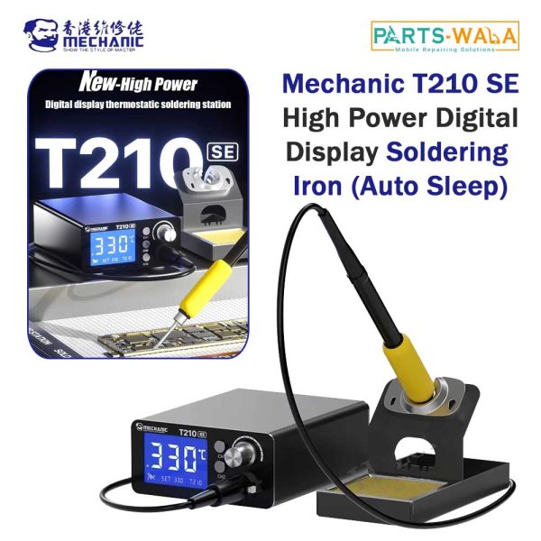 Mechanic T210 SE High Power Digital Display Thermostatic Soldering Station with Auto Sleep