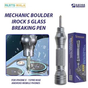 Mechanic IRock 5 Glass Breaking Pen for IPhoneX - 15Pro Max Android Rear Glass Cover Breaker Pen