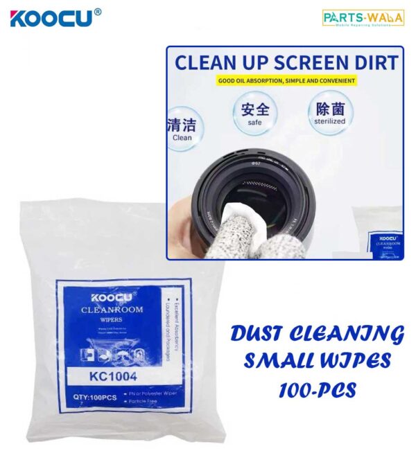 KOOCU KC1004 CLEANING WIPES CLOTHES FOR MOBILE LCD SCREEN AND CAMERA LENS