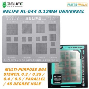 Relife RL-044 0.12MM Universal Solder Multi-Purpose BGA Stencil
