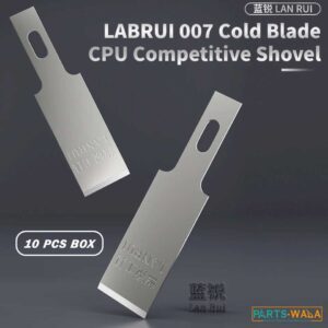 Lanrui 007 Blade Set CPU Glue Removing Shovel High Toughness Precision Cutting Blade 10 pcs